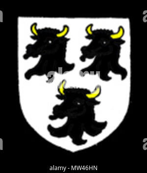 . Deutsch: Das skeffington Wappen der Familie. 25 Mai 2011, 08:35:32. Bedford Borough Council 599 Die skeffington Wappen der Familie Stockfoto