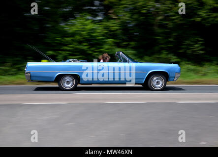 1963 Oldsmobile Dynamic 88 Cabrio Classic American Auto Stockfoto