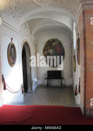 . Palazzo Mansi, androne. Siehe Dateiname oder Kategorie 464 Palazzo Mansi, androne Stockfoto