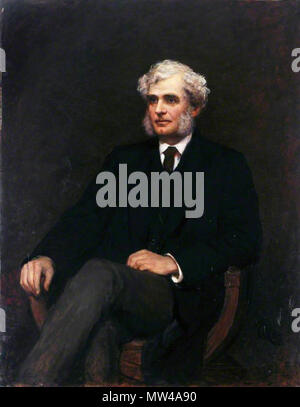 . Englisch: James Grierson (1827-1887), General Manager, Great Western Railway (1863-1887) von Hubert-von-herkomer Öl auf Leinwand, 142,5 x 111,7 cm Sammlung: National Railway Museum. 18 Januar 2012, 05:58:59. Hubert-von-Herkomer (1849 - 1914) Beschreibung deutsch-britischen Maler, Komponist, Bildhauer, Filmproduzent und Drehbuchautor Geburtsdatum / Tod 26. Mai 1849 31. März 1914 Ort der Geburt / Todes Waal, Deutschland Budleigh Salterton, England arbeiten Standort Großbritannien (London) Kontrolle: Q 644595 VIAF: 77115718 ISNI: 0000 0000 8157 919 X ULAN: 500014459 83022711 LCCN: n NLA: 3518948 Stockfoto