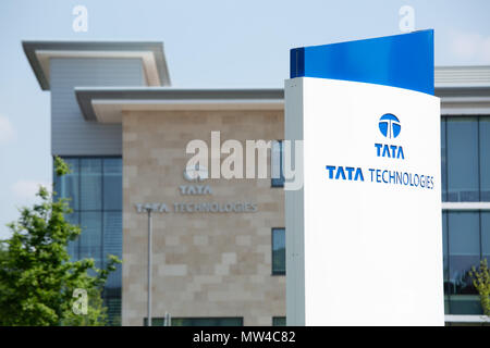 Die TATA Technologies Europäischen Innovations- und Entwicklungszentrum in Leamington Spa, England. Stockfoto