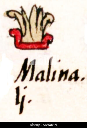 389 Malīnalli-glyphe 2 Stockfoto