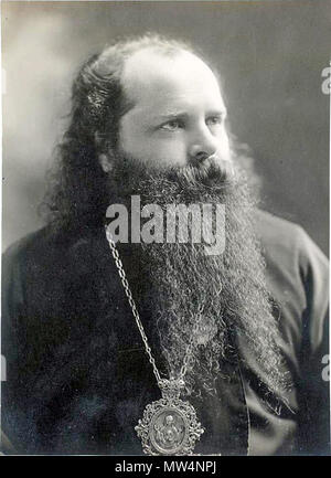 . Русский: Bischof Unschuldigen (Pustynsky). 1900. Michael Z. Vinokouroff Fotosammlung, Ca. 1880er 1970er 85 Bischof Unschuldigen (Pustynsky) Stockfoto