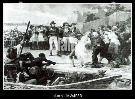 . Français: Les Noyades de Nantes en 1793". 1882. Joseph Aubert (1849 - 1924) Alternative Namen Joseph-Jean - Félix Aubert Beschreibung Französische Maler Geburtsdatum / Tod 20. August 1849 23. Mai 1924 Ort der Geburt / Todes Nantes Neuilly-sur-Seine Befehlsgewalt: Q 3184316 VIAF: 61702494 ISNI: 0000 0000 6654 9195 ULAN: 500044583 LCCN: Nr. 2002082057 GND: 1072405563 WorldCat 450 Noyades de Nantes-Joseph Aubert Stockfoto