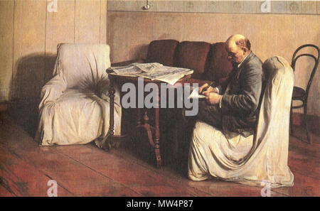 . Englisch: Wladimir Lenin im Smolny. 1930 98 Brodski Lenin Stockfoto