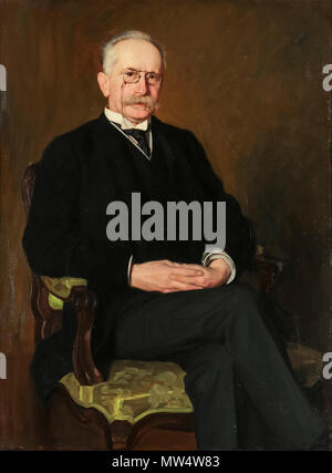 458 Oscar Björck - Porträt von Eugene Samson Stockfoto