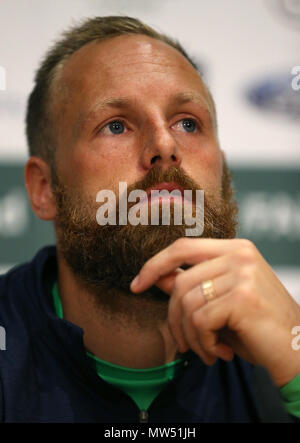 Republik Irland David Meyler während einer Pressekonferenz auf der FAI National Training Center, Abbotstown, Irland. Stockfoto