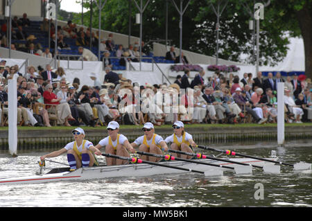 In Henley, GROSSBRITANNIEN, Samstag, 07.07.2007. Henley Royal Regatta, Henley Regatta, Prinzessin Grace Challenge Cup, South Australian Institute Stockfoto