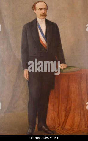 . José Manuel Balmaceda Fernández (Hacienda Bucalemu; 19 de Julio de 1840 - Santiago † 19 de Septiembre de 1891) fue Presidente de Chile entre 1886 y 1891. inicios Siglo XX. Unbekannt 69 J.M. Balmaceda 2 Stockfoto