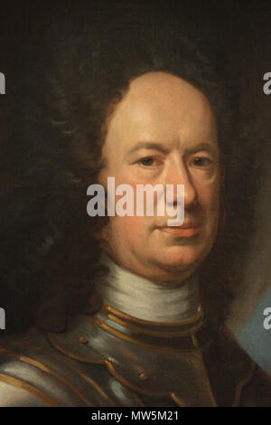 . Englisch: lt Col Alexander Campbell von William Aikman. 1. Januar 1715. William Aikman 379 lt Col Alexander Campbell von William Aikman Stockfoto