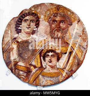 496 Porträt der Familie von Septimius Severus - Altes Museum - Berlin - Deutschland 2017 Stockfoto