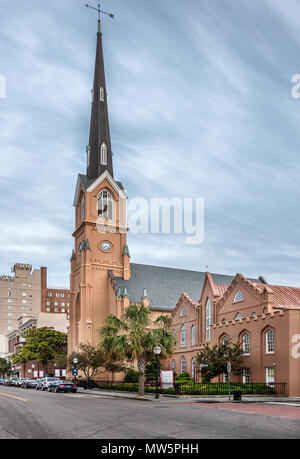 St Matthews lutherischen Kirche in Charleston SC Stockfoto