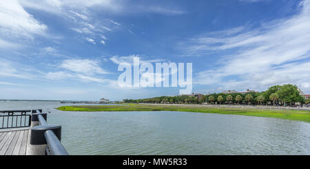 Waterfront Park in Charleston South Carolina Stockfoto