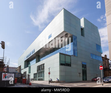 Die Glasgow School of Art, die die Reid Gebäude aus dem östlichen Ende der Renfrew Street. Stockfoto