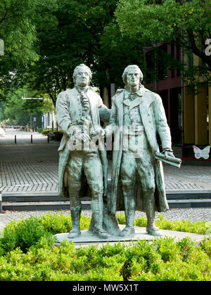 Goethe Statue in Anting New Town Stockfoto