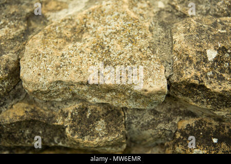 Old Cotswold Stonewall abstrakte Textur Hintergrund für Designer 3d Künstler und Fotografen Stockfoto