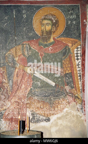 223 Fresken von St. Nikolaus von Varoš 0370 Stockfoto