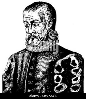 . Englisch: Juan Huarte de San Juan English: Juan Huarte de San Juan (1529-1588) Español: Juan Huarte de San Juan (1529 - 1588). Vor 1900. Unbekannt 14 220212 JH3 Stockfoto