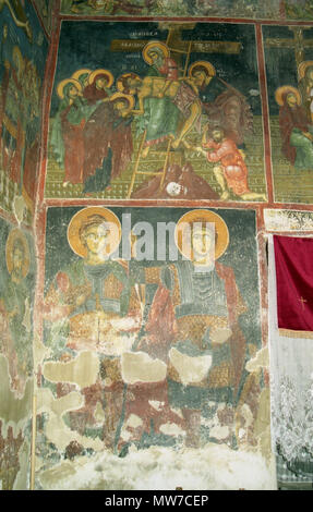 223 Fresken von St. Nikolaus von Varoš 0354 Stockfoto