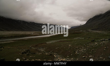 Gilgit Fluss und See, Khalti Gilgit-Baltistan Provinz Pakistan Stockfoto