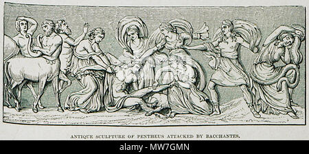 . Englisch: Christopher Wordsworth. Griechenland Bildliche, beschreibende & Historische und eine Geschichte der Merkmale der griechischen Kunst, London, John Murray, 1882. 1882. Christopher Wordsworth (1807 - 1885) Beschreibung britischer Priester, Bischof von Lincoln Datum der Geburt / Tod 30. Oktober 1807 20. März 1885 Ort der Geburt London Authority control: Q 5113463 VIAF: 69707507 ISNI: 0000 0000 8150 0859 88175415 LCCN: n NLA: 35853349 GND: 117423564 WorldCat 50 antike Skulptur von Pentheus angegriffen durch Bacchantes - Wordsworth Christopher - 1882 Stockfoto