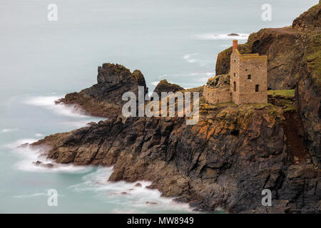 Der Crown Mines Botallack, Cornwall. Stockfoto