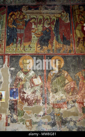 223 Fresken von St. Nikolaus von Varoš, 04. Stockfoto