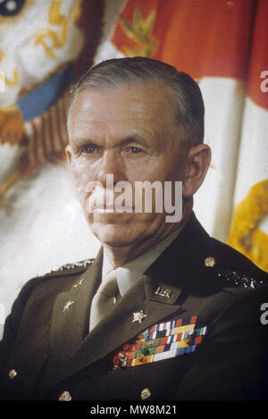 GEORGE MARSHALL (1880-1959) amerikanischer Staatsmann als Stabschef der US-Armee im Jahr 1944 Stockfoto