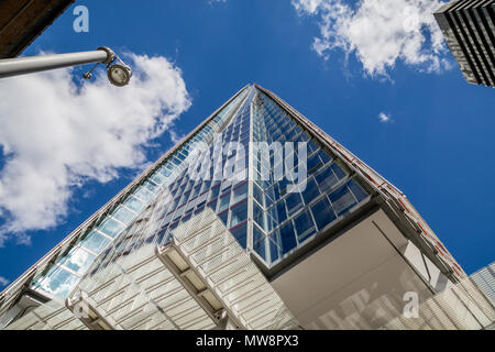 Der Shard Wolkenkratzer in London Bridge Street, London, UK am 11. August 2013 Stockfoto