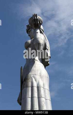 Statue von Kartlis Deda Blick auf Tbilisi Stockfoto