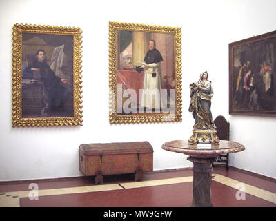 . Mehrere Gemälde; anonyme Portugiesische Maler; Museu da REINHA D. Leonor, Beja, Portugal. 24. September 2006. Georges Jansoone 78 Beja 43 Stockfoto