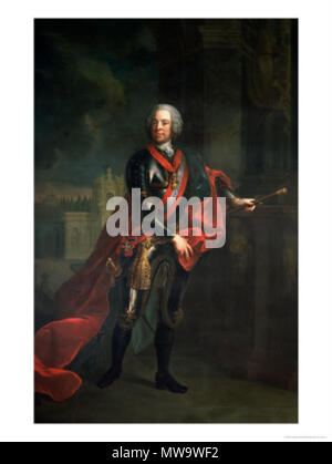 . Englisch: Graf Leopold Joseph von Daun (1705-66), Fieldmarshall und Österreichische Commander-in-chief während des Siebenjährigen Krieges Español: El Conde Leopoldo Joseph von Daun (1705-66) Mariscal de Campo Austriaco. Comandante en Jefe de las tropas austriacas Durante la Guerra de Los Siete Años. 18. Desconocido. Escuela Austriaca 145 Count-Leopold - Joseph-Von-Daun - Stockfoto