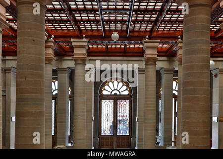 Innenraum des JUAREZ THEATER - Guanajuato, Mexiko Stockfoto