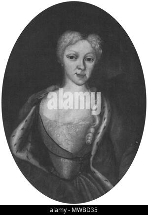 . English: Friederike von württemberg-neuenstadt (1699-1781). 18. n.n. 228 Friederike-wuertt-neuenst Stockfoto