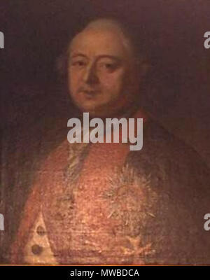 . Deutsch: Friedrich II. von Hessen-Kassel Privatfoto von einem alten Grafik Nederlands: Frederik II van Hessen-Kassel, Foto van een Oud schilderij. 11. Oktober 2003. BinPaul 228 Friedrich II. von Hessen-Kassel Stockfoto