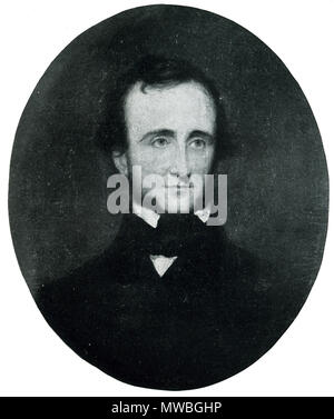 . Portrait von Edgar Allan Poe gemalt von Samuel Stillman Osgood. Original im Besitz der New York Historical Society. Ursprünglich ca. 1840. Samuel Stillman Osgood (1808-1885) Alternative Namen სამუელ სტილმან ოსგუდი; Samuel S. Osgood; S. S. Osgood Beschreibung amerikanischer Maler amerikanische Künstler Datum der Geburt / Tod vom 9. Juni 1808 1885 Ort der Geburt / Todes Boston Kalifornien Authority control: Q 3651747 VIAF: ULAN: 500015347 36837876 LCCN: 99015267 RKD Nr: 61049 WorldCat 175 EAPoe Portrait-Osgood Stockfoto