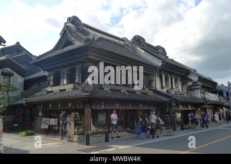 Kurazukuri Lagerhallen in Kawagoe, Japan Stockfoto