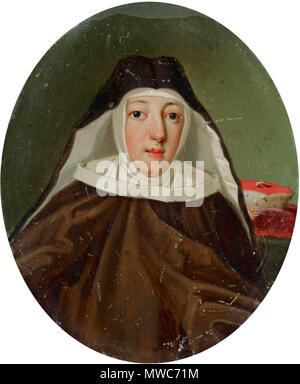 . Englisch: Maria Anna Caroline von Bayern (1696-1750) als Nonne des Ordens der Hl. Klara. 18. Zu Franz Joseph Winder (1690-1756) Alternative Namen Franz Joseph Winter Beschreibung Deutsch Portrait Maler Geburtsdatum / Tod 1690 1756 Behörde: Q 21638984 VIAF: 96531475 ULAN: 500113095 RKD: 342842 218 Franz Josef Winter (zugeschrieben) - Maria Anna Caroline von Bayern als Nonne des St. Clare zugeschrieben Stockfoto