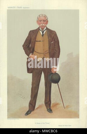 . Englisch: Karikatur von General Sir George Glück. Vom 4. Dezember 1907. Py's 'Leslie Ward (1851 - 1922) die Alternative Namen py', 'Rawl' Beschreibung der Britischen Portrait Maler und Karikaturist Geburtsdatum / Tod am 21. November 1851 vom 15. Mai 1922 Ort der Geburt / Todes England London Arbeiten Standort London Authority control: Q 920924 VIAF: 50798189 ISNI: 0000 0000 8452 2607 ULAN: 500015150 88603066 LCCN: n NLA: 35590992 WorldCat 239 George Glück, Vanity Fair, 1907-12-04 Stockfoto