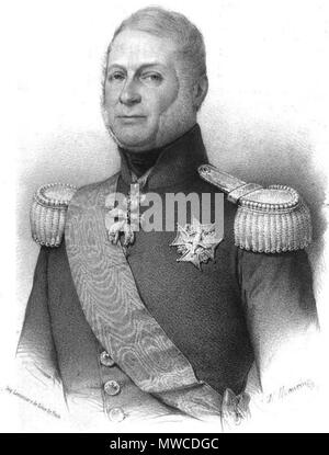 . "Le Fils de Louis XVI. Ex-Baron de Richemont'. 1850. Maurin 72 Baron de Richemont 1850 Stockfoto