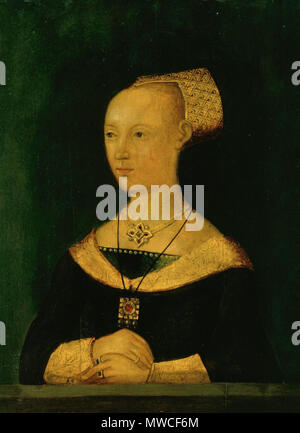 . Einfaches Englisch: Elizabeth Woodville (Ca. 1437-1492). Die British School, die aus dem 15. Jahrhundert (1471-1480). Wahrscheinlich in den Kollektionen von Heinrich VIII, Edward VI. 8 November 2013, 22:29:47. Unbekannt 184 Elizabeth - Royal - Kollektion - c 1500-10 Stockfoto