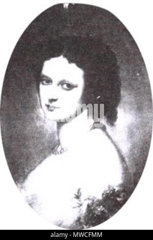 . Großfürstin Katharina Michailowna Russlands (1827-94), Ehefrau von Herzog Georg von Mecklenburg-Strelitz. 5. Oktober 2007. Diese Datei fehlt, Informationen zum Autor. 251 Großfürstin Katharina michailowna Stockfoto