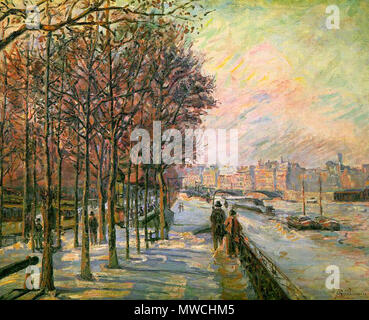 . La Place Valhubert. en: 1875. en: Armand Guillaumin. Http://cgfa.sunsite.dk/g/g-11.htm#guillaumin en: Kategorie: Bilder von Gemälden. 24. April 2005 (original Upload Datum). Die ursprünglichen Uploader wurde Sparkit bei Wikipedia 257 Guillaumin LaPlaceValhubert Stockfoto