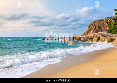 Sonnenaufgang am Lamai Beach. Koh Samui. Thailand. Stockfoto