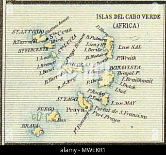 300 Islas del Cabo Verde Stockfoto