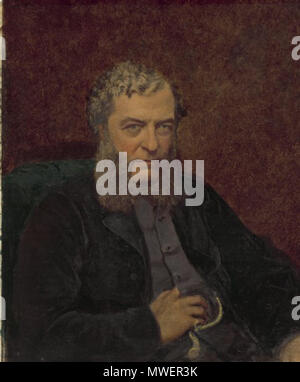 . Dies ist ein 1864 Portrait von Admiral John Lort Stokes (1811 - 1885). 1864. William Egley (1798-1870) 321 John Lort Stokes Stockfoto