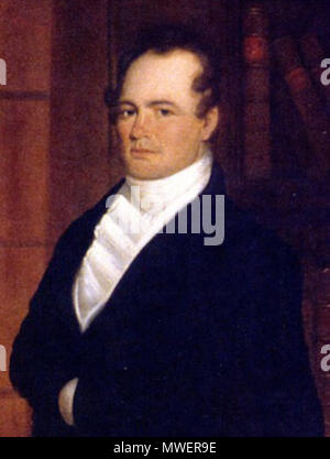 . Englisch: Kentucky Kongressabgeordnete John-Smith, aus dem Portrait von seiner Familie durch Chester Harding (1792-1866) im Jahr 1819 gemalt. 5. April 2012. John-Smith Familie von Chester Harding.jpg: Chester Harding abgeleitete Arbeit: Acdixon 322 John-Smith Stockfoto