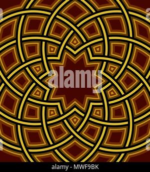 Islamische dome Hintergrund, Round Square Design, Vector Illustration Islamischen dome Hintergrund, Round Square Design, Vektor, Abbildung Stock Vektor