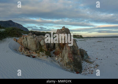 Grotto Blue Flag Beach Hermanus auf der Garden Route, Südafrika Stockfoto