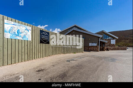 Cairngorm Mountain funicular Basisstation auf die Cairngorms Cairngorm Speyside Highland Schottland Großbritannien Stockfoto